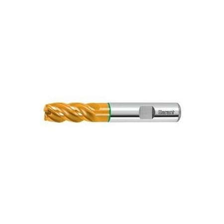 Garant Master UNI Solid Carbide Torus End Mill, TiSiN Coated, 10/1.0 mm 206367 10/1,0